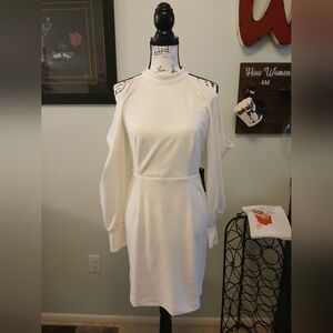 NY&Co white dress